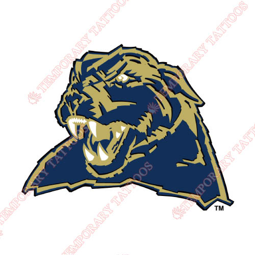 Pittsburgh Panthers Customize Temporary Tattoos Stickers NO.5896
